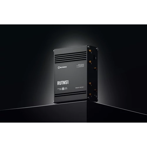 Teltonika RUTM51 5G Ipari Mobilnet Router SA & NSA WIFI-5 & 5 x Gigabit ETH 