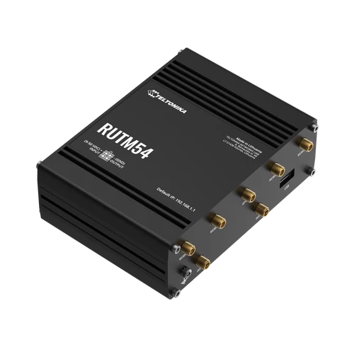 RUTM54 5G Ipari Mobilnet Router SA & NSA WIFI-5 & 5 x Gigabit ETH 