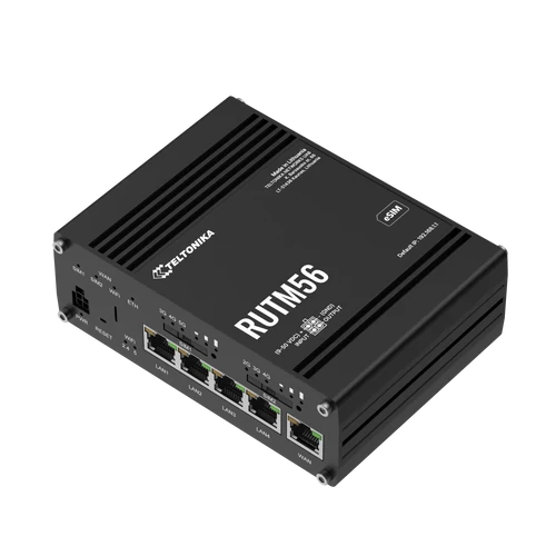 RUTM56 5G Router - ESIM, Dual Modem, 4G/5G Ipari Mobilnet Router