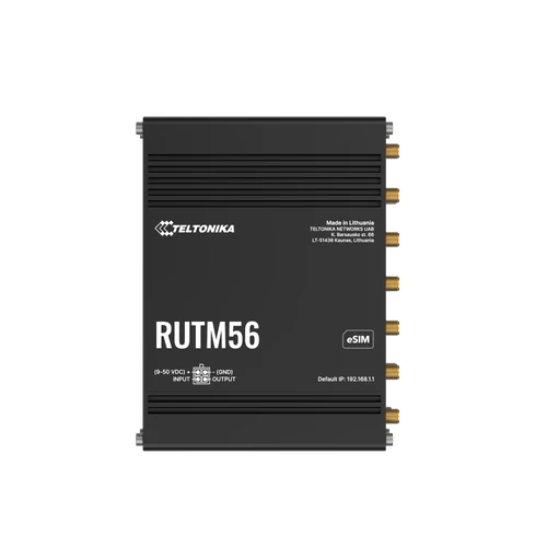 RUTM56 5G Router - ESIM, Dual Modem, 4G/5G Ipari Mobilnet Router