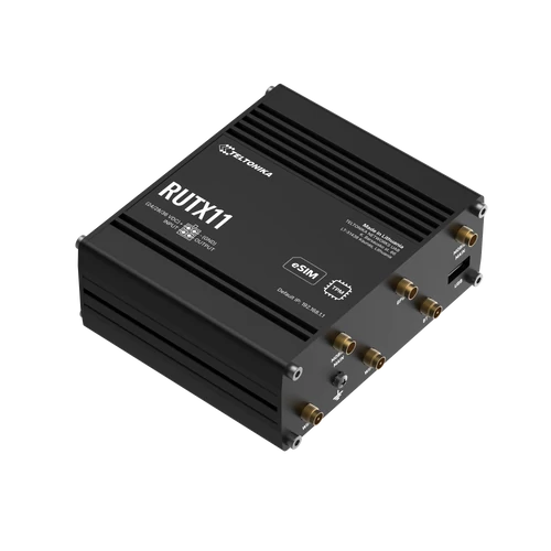 RUTX11 Ipari Mobilnet Router 4G LTE CAT6 GNSS & WIFI & BT & 4xGigabit ETH