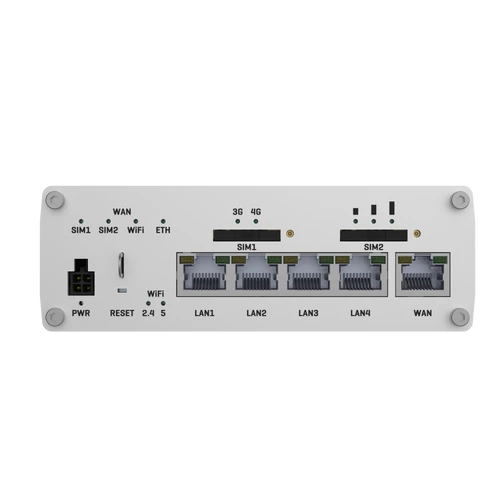 Teltonika RUTX14 Ipari Mobilnet Router 4G LTE CAT12  WIFI & BT-LE & GNSS & 5xGigabit ETH