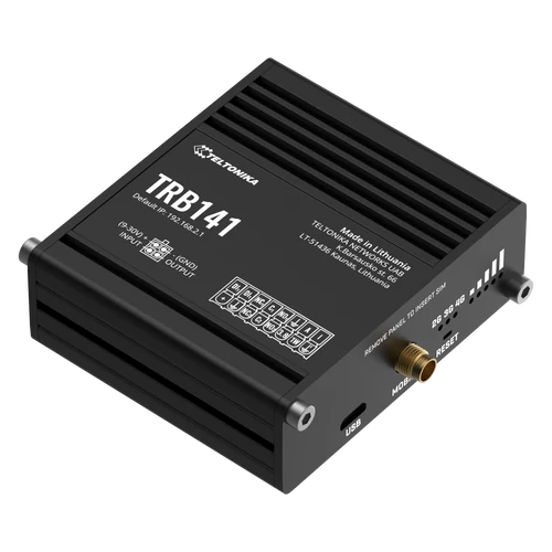 TRB141 Ipari LTE Cat1 4G Gateway I/O portokkal