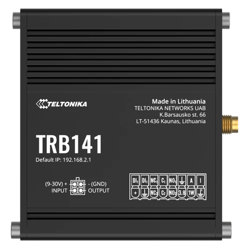 TRB141 Ipari LTE Cat1 4G Gateway I/O portokkal