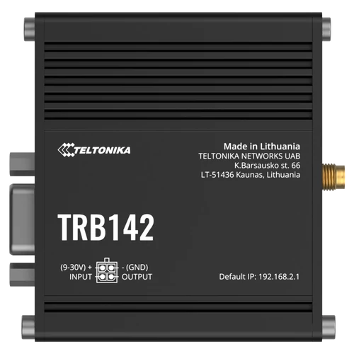 TRB142 Ipari LTE Cat4 4G - RS232 Gateway 