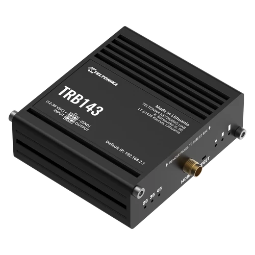 TRB143 Ipari LTE Cat4 4G Gateway - M-BUS + Gigabit Ethernet