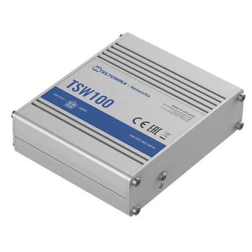Teltonika TSW100 Ipari PoE+ Switch