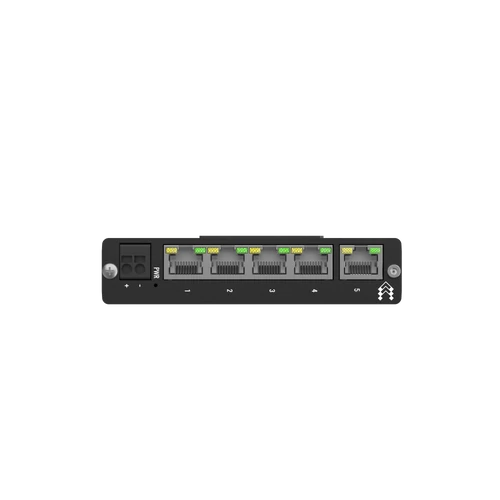 Teltonika TSW114 Ipari Switch DIN rögzítés