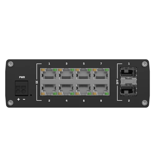 Teltonika Networks TSW210 Ipari Switch Integrált DIN rögzítéssel