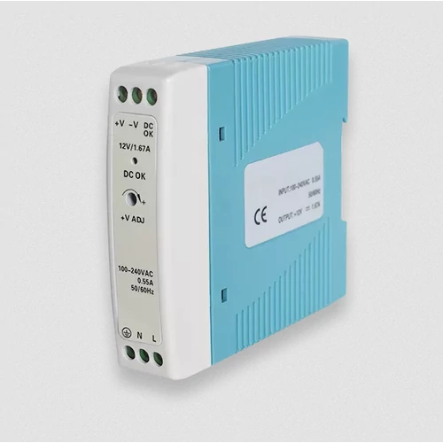 Din Sínes Tápegység  12VDC, 20 W