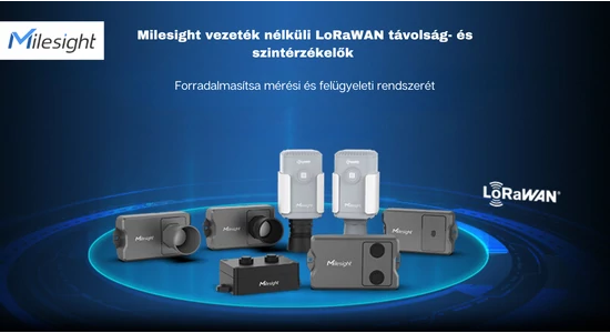 LoRaWAN távolság- és szintérzékelő