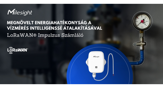Milesight LoRaWAN Impulzus Számláló
