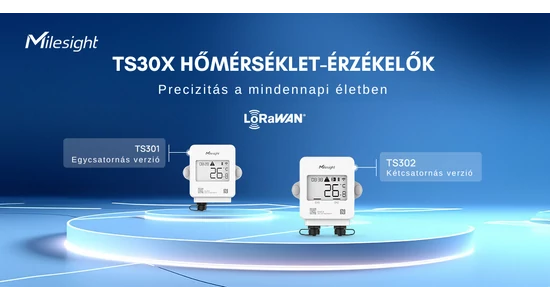 Milesight TS30x LoRaWAN® hőmérséklet-érzékelők