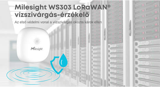 Milesight WS303 Mini vízszivárgás-érzékelő