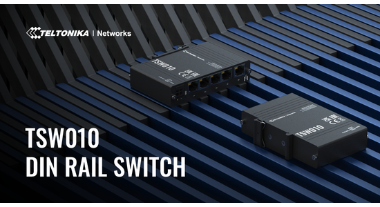 Az új Teltonika TSW010 Ipari Switch