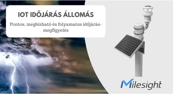 Újdonság! IoT időjárás állomás
