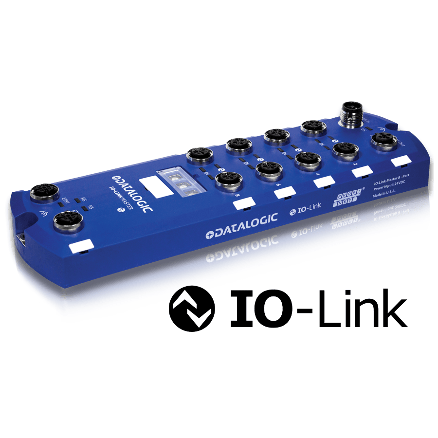 Datalogic CBX8IOLEIP IOLink Master Érzékelő modul 8 ports M12