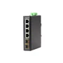 ONV-IPS33064PF Ipari Switch 4 x Gigabit Ethernet POE port és 2 x SFP port | Integrált DIN rögzítés