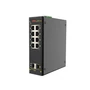 ONV-IPS33108F Ipari Switch 8 x Gigabit Ethernet port és 2 x SFP port  | Integrált DIN rögzítés