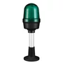 Q60L LED Fényjelző, állandó/villogó zöld DC12-24V, IP65, talpas konzol