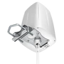 QuOmni AO5G2-G Omnidirectional ultraszéles sávú 5G/LTE MIMO 2x2 antenna 600-6000MHz, 10m kábellel 