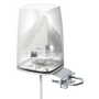QuOmni AO5G2-G Omnidirectional ultraszéles sávú 5G/LTE MIMO 2x2 antenna 600-6000MHz, 10m kábellel 