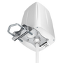 Kép 3/9 - QuOmni AO5G4-G Omnidirectional ultraszéles sávú 5G/LTE MIMO 4x4 antenna 600-6000MHz, 10m kábellel 
