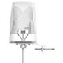 QuOmni AO5G4-G Omnidirectional ultraszéles sávú 5G/LTE MIMO 4x4 antenna 600-6000MHz, 5m kábellel 
