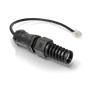 QuRJ45 | RJ-45 csatlakozó adapter | 160mm | kültéri tokozatokhoz | IP68 