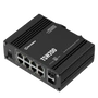 TSW200 Ipari Switch 8 x Gigabit Ethernet port és 2 x SFP port POE+ | Integrált DIN rögzítés
