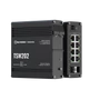 TSW202 Ipari Menedzselhető Switch 8 x Gigabit Ethernet port és 2 x SFP port POE+ | Integrált DIN rögzítés