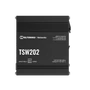 TSW202 Ipari Menedzselhető Switch 8 x Gigabit Ethernet port és 2 x SFP port POE+ | Integrált DIN rögzítés